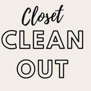 Closet Clean Out!
